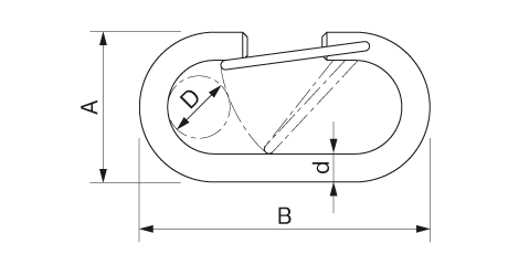 Cリンク 寸法図