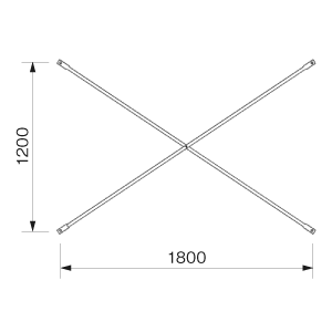 交差筋交い BX1812